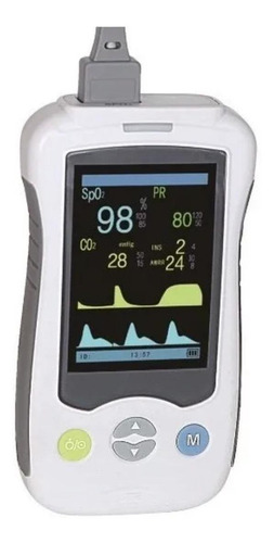 Oxímetro de pulso para mão Yonker YK-820MINI azul/branco