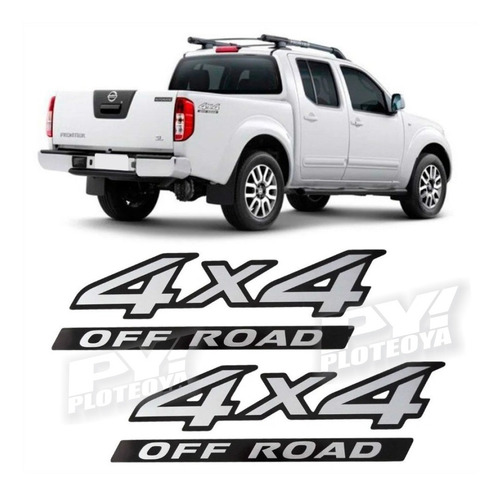 Calcos 4x4 Off Road Nissan Frontier 2014 2015 - Ploteoya