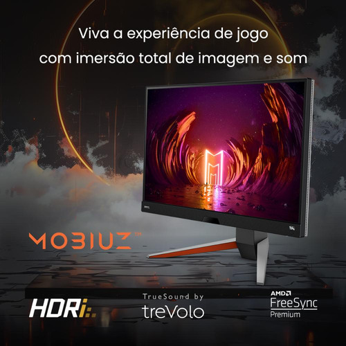 Monitor Gamer BenQ com tela de 27" 165Hz 127/220V e resolução Quad HD