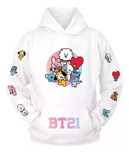 Canguro K-pop Bts Bt21 Tata Chimmy Koya Rj Shooky Unisex