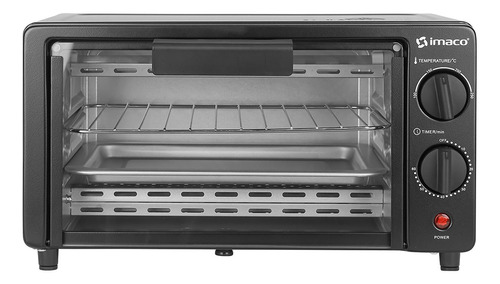 Horno Electrico Negro 9lt He900b Imaco