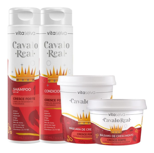 Imagem 1 de 10 de Kit Cavalo Real Lançamento Vita Seiva