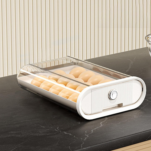 Contenedor De Almacenamiento Tipo Cajón Para Huevos,
