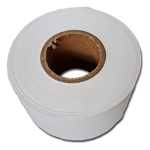 Pack X10 Rollos Poliamida Blanca 50mm X 50m Para Impresión De Etiquetas Textiles Para Impresoras Zebra, Tsc, Honeywell, Hprt, Datamax, Sato,xprinter, Alta Durabilidad Y Resistencia A Lavado Múltiple