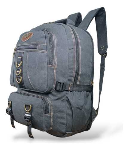 Mochila Masculina Grande Para Motoboy Motoqueiro 50l Camping Viagem Notebook 15.6 Compatível Com Grandes Marcas Reforçada Impermeável Resistente