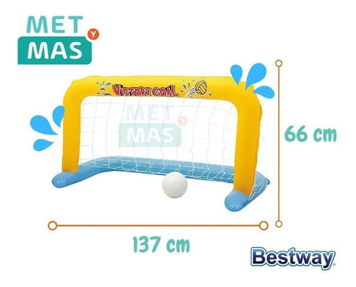 Arco Con Red Inflable Bestway Para Pileta + Pelota !!