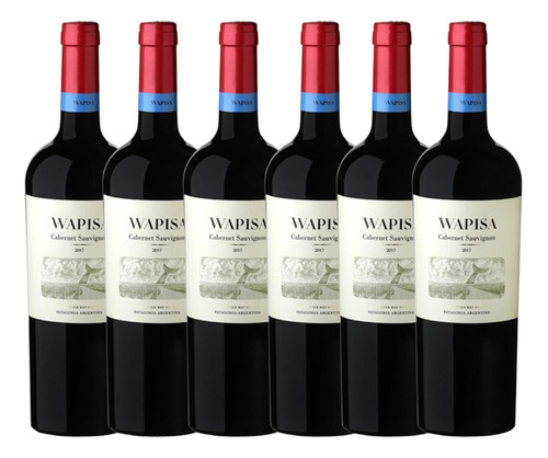 Vino Wapisa Cabernet Sauvignon Patagonia Atlántica Caja X6 U