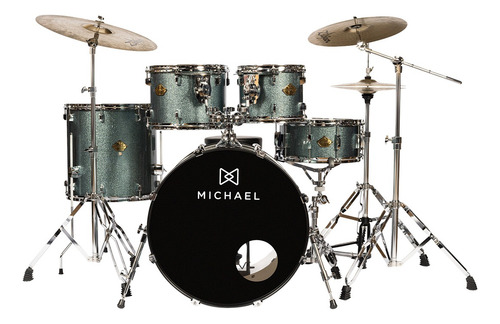 Bateria Musical Michael Legacy Dml422 Smb Bumbo 22