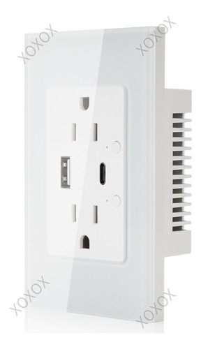 Tomada De Parede Wifi Inteligente Com Carregador Tipo Cy