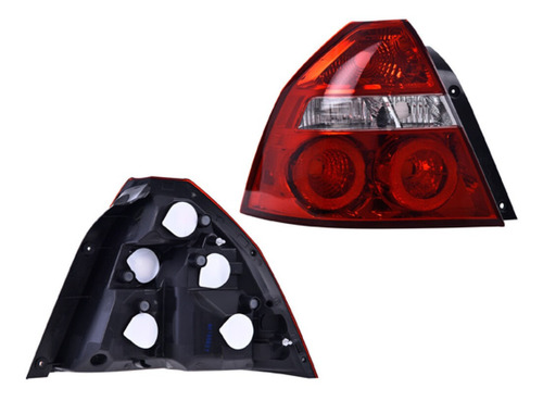 Calavera Izq P/5 Focos Chevrolet Aveo 12/16 Depo