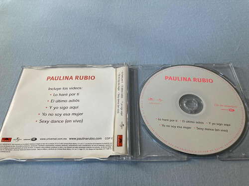 Paulina Rubio / Border Girl Enhanced Cd Promo 2002 Impecable (Usado)