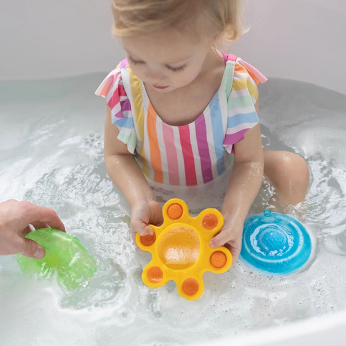 Juguete Sensorial para el Baño Dimpl Splash Bebé Fat Brain Toys 6m+
