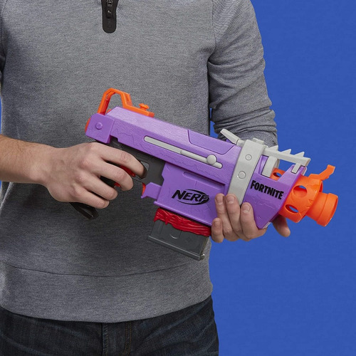 Imagen 4 de 5 de Nerf Fortnite Smg-e Blaster - Voladura De Dardos Motorizada