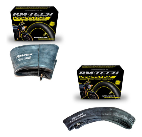 Par De Camaras Rmtech 80/100-21 Y 120/100-18 Extr Heavy Duty