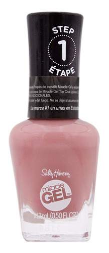 Esmalte Sallyhansen Miracle Gel Rosa Malva 252 Rose & Shine