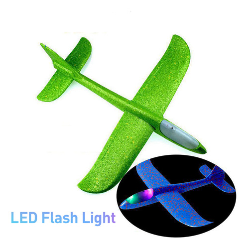 Los Aviones Led Glider Planes Parpadean Con Luz Flying Glide