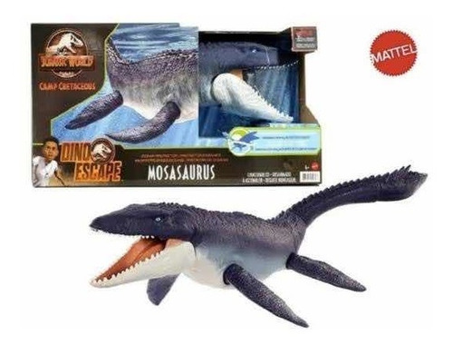 Mosassauro Jurassic World Camp Cretaceous Mattel Dino Escape