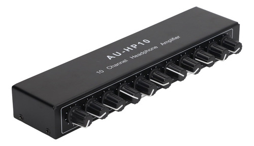 Amplificador De Auriculares Estéreo 10 Canales 1 Entrada 10