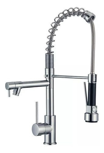 Meer Cnx Mzm8110f Mezcladora Monomando Fregadero Flexible Ac