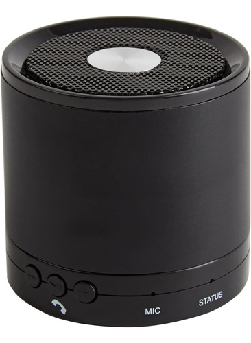 Altavoz Inalámbrico Cubierto De Tela Ativa, Negro, Xj0806