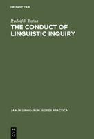 Libro The Conduct Of Linguistic Inquiry : A Systematic In...