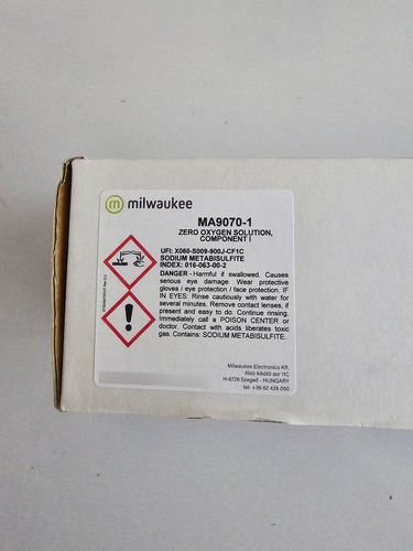 Ma9070 Solución De Oxígeno Cero Para Sm600/mw600 Milwaukee