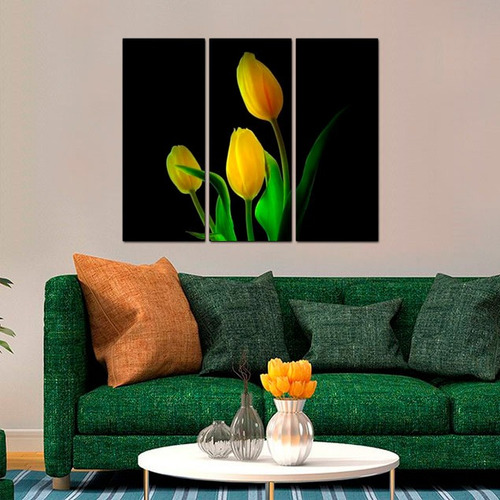 Imagen 4 de 10 de Cuadros De Paisajes Flores Cerezos Rosas Tulipanes