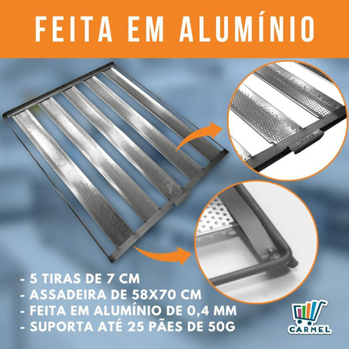 Armário De Crescimento Pão Frances Completo C/ 16 Assadeiras