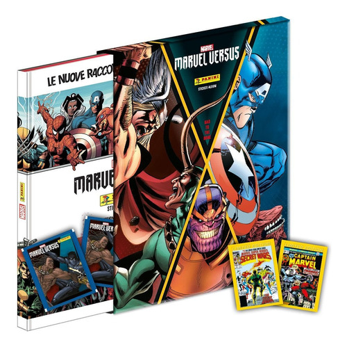 Álbum Marvel Versus Panini  Tapa Dura [version Italiana]