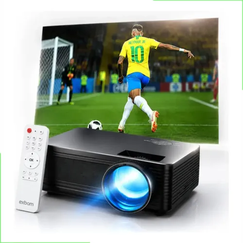 Projetor DIVINO ELETRÔNICOS PJ-V220 LCD 2800 Lumens para Home The...