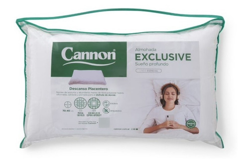 Imagen 2 de 4 de Almohada Cannon Exclusive X2 Pack 2 Unidades (ex Sublime)
