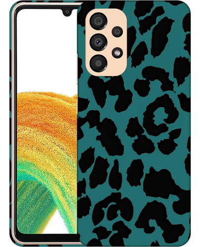 Funda Para Samsung Galaxy A23 - Leopardo Verde