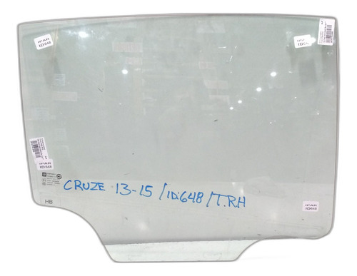 Vidrio Puerta Trasero Der Stw Chevrolet Cruze 2009-2015