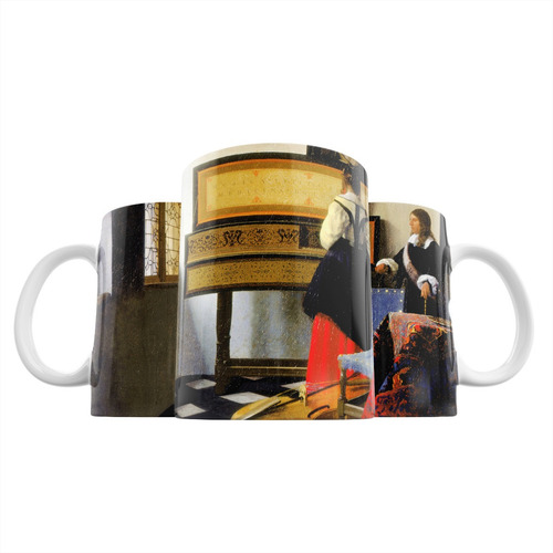 Taza La Lección De Música - Johannes Vermeer