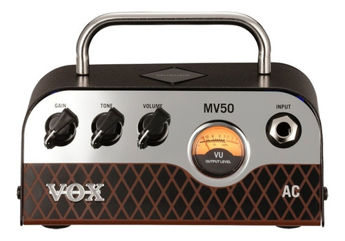 Cabeçote Amplificador Pré Valvulado Vox Mv Series Mv50-ac