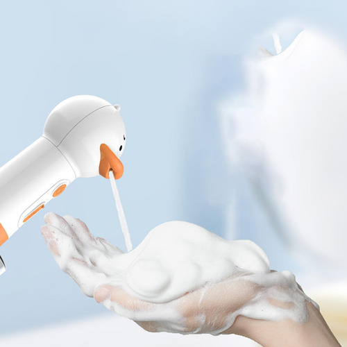 Dispensador De Sabão De Espuma Para Animais De Pato Amarelo