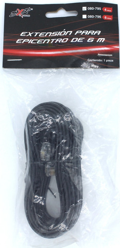Cable Extensión Epicentro 4 Hilos 6 Metros Dxr 080-795