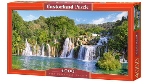 Rompecabezas Castorland Cascadas Krka 4000 Piezas