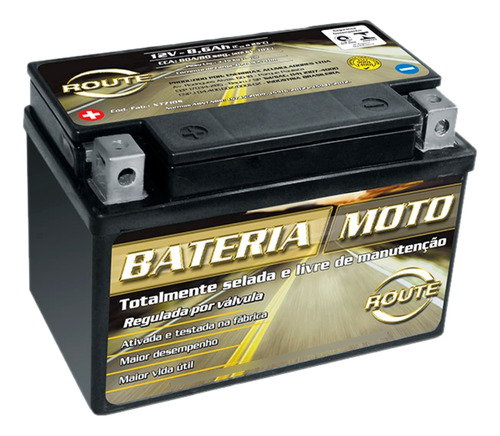 Bateria De Moto 10ah 1250 Z 1000, Ninja 650r Abs Xtz12a-bs
