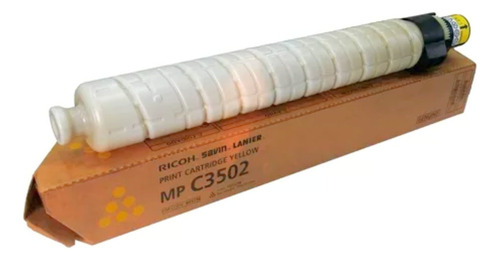 Toner Ricoh Mp C3502 Ylw 841736 Tinta Amarillo