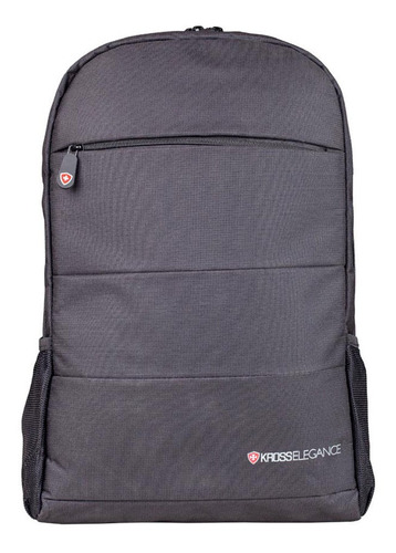 Mochila Kross Elegance Casual Para Notebook 15.6 - Ke-bpl10 Cor Preto Desenho do tecido Liso