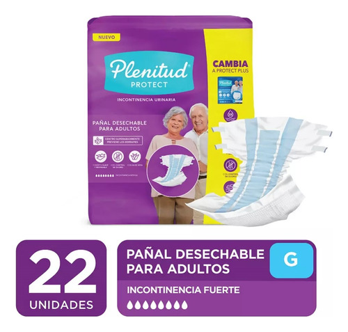 Plenitud Pañales Plenitud Protect G 22 Unidades