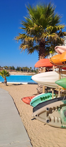 Precioso Dpto Condominio Laguna Bahia-algarrobo.