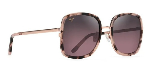 Imagen 2 de 3 de Lentes De Sol Maui Jim - Pua - Tortuise / Rosa - Rs865-09