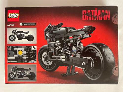 Lego Technic 42155 Batimoto The Batman Batcycle 641pz Dc Com (Usado)