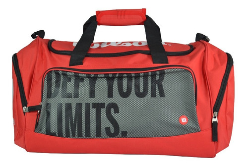 Imagen 1 de 10 de Bolso Wilson Deportivo Viaje Urbano Running Bolsillo Gym