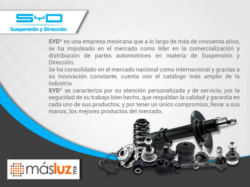 Kit 2 Resortes Suspensión Delanteros Taurus 00/07