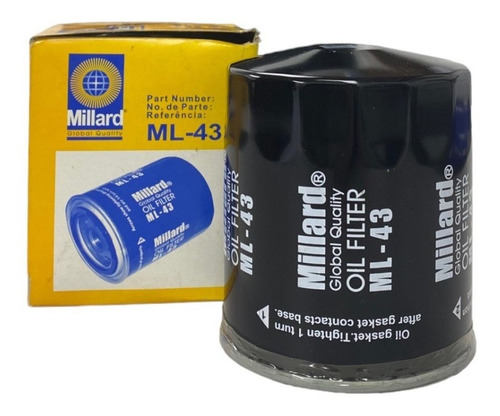 Filtro Aceite Ml-43 Millard 