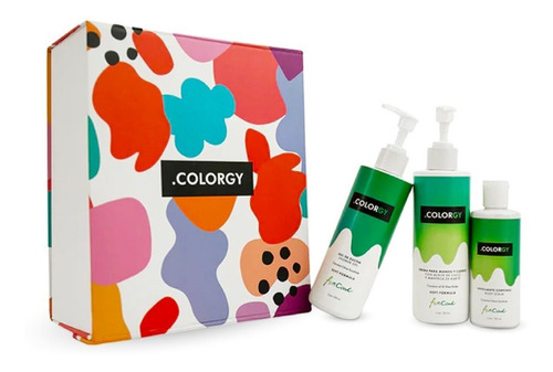 Colorgy Kit Corporal: Gel De Ducha + Exfoliante + Crema 