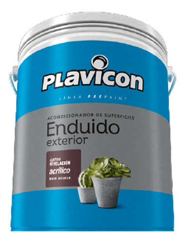 Enduido Plastico Para Exteriores Superlijable 4 L Plavicon